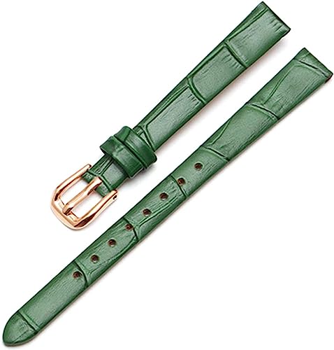 Leat Echtes Lederband Ersatzgürtel Damen Kleine Größe Kuh Armband 6mm/8mm/10mm, One Size von YTBHSHXZ