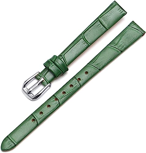 Leat Echtes Lederband Ersatzgürtel Damen Kleine Größe Kuh Armband 6mm/8mm/10mm, One Size von YTBHSHXZ