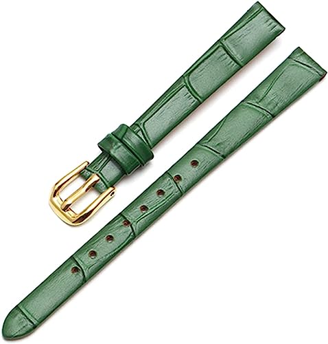 Leat Echtes Lederband Ersatzgürtel Damen Kleine Größe Kuh Armband 6mm/8mm/10mm, One Size von YTBHSHXZ