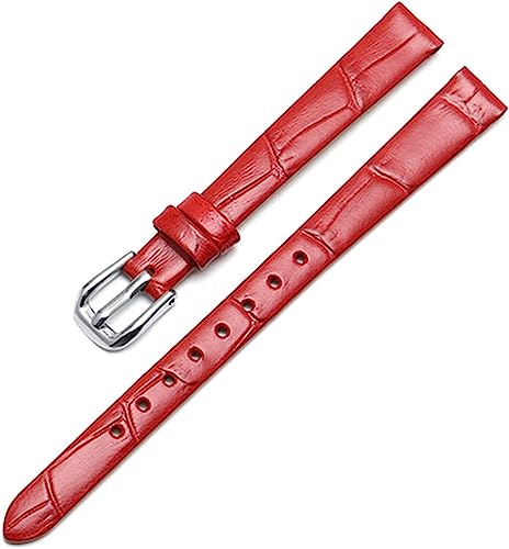 Leat Echtes Lederband Ersatzgürtel Damen Kleine Größe Kuh Armband 6mm/8mm/10mm, One Size von YTBHSHXZ