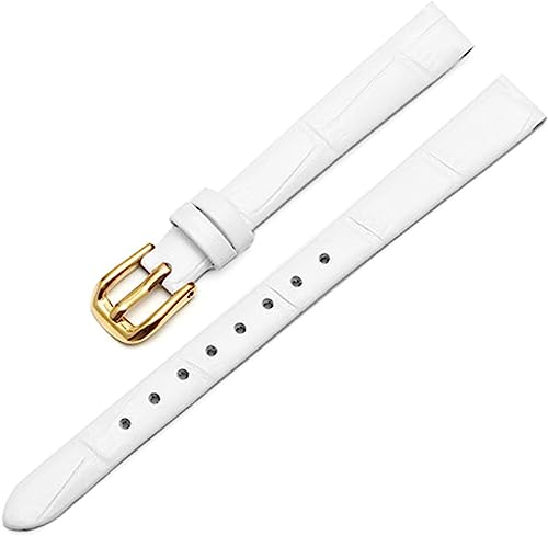 Leat Echtes Lederband Ersatzgürtel Damen Kleine Größe Kuh Armband 6mm/8mm/10mm, One Size von YTBHSHXZ