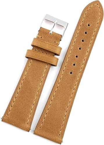 Schnellspan Uhrenarmband 18mm 19mm 20mm 22mm Ersatz Armband für Herrenuhren, 21mm von YTBHSHXZ