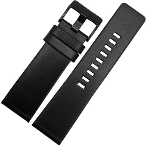 Vintage Leder Uhrenarmband 22mm - 32 Herrenuhr Armband Große Größe mit Installationswerkzeug, 28mm von YTBHSHXZ