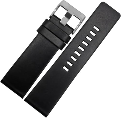 Vintage Leder Uhrenarmband 22mm - 32 Herrenuhr Armband Große Größe mit Installationswerkzeug, 30mm von YTBHSHXZ