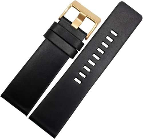 Vintage Leder Uhrenarmband 22mm - 32 Herrenuhr Armband Große Größe mit Installationswerkzeug, 32mm von YTBHSHXZ