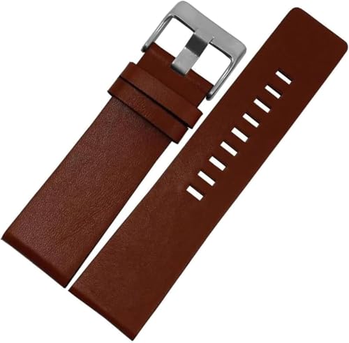 Vintage Leder Uhrenarmband 22mm - 32 Herrenuhr Armband Große Größe mit Installationswerkzeug, 32mm von YTBHSHXZ