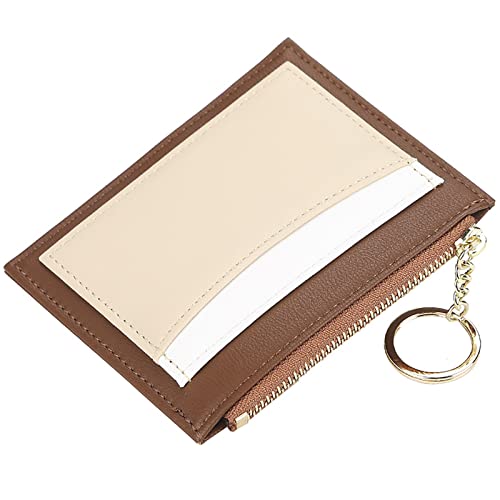 YTBHSHXZ Geldbörse, minimalistische Bifold Wallets mit schlankem blockierendem Echtleder mit Reißverschluss-Münzfach, Bruin, Einheitsgröße, Amerikanisch YTBHSHXZ Geldbörse, minimalistische Bifold Wallets mit schlankem blockierendem Echtleder mit Reißverschluss-Münzfach, Bruin, Einheitsgröße, Amerikanisch von YTBHSHXZ