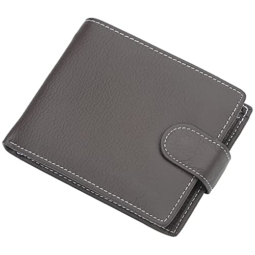 YTBHSHXZ Geldbörsen für Herren mit Münzfach, Karbonfaser-Leder, Bruin, Einheitsgröße, Amerikanisch von YTBHSHXZ