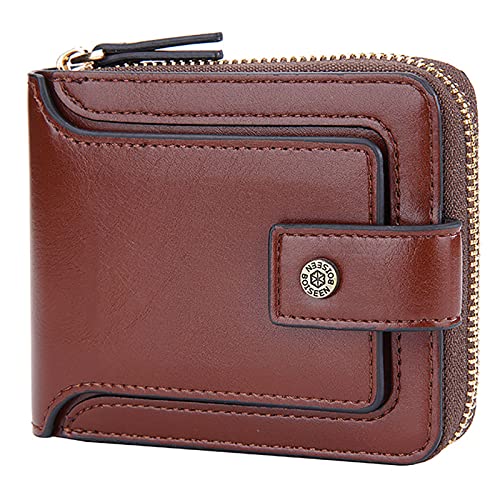 YTBHSHXZ Herren Bifold superfeine Faser PU Leder PU Leder abschließbare Münztasche Geldbörse, Bruin, Taglia Unica, American YTBHSHXZ Herren Bifold superfeine Faser PU Leder PU Leder abschließbare Münztasche Geldbörse, Bruin, Taglia Unica, American von YTBHSHXZ