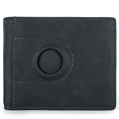 YTBHSHXZ Mit 5 Steckfächern + 1 transparentem Ausweis-Fotofach, minimalistische Brieftasche, blau, Einheitsgröße, Amerikanisch von YTBHSHXZ