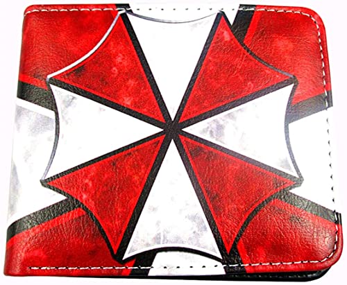 Anime Wallet, Resident Evil Protection Regenschirm Kurzer Abschnitt Männlich und Weiblich Studenten Anime Peripherie Brieftasche Brieftasche Kartenhalter, C, 4.5in * 3.5in * 1in, 3 von YTDZ