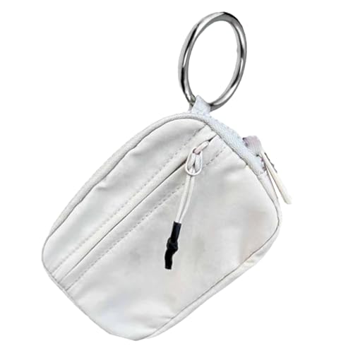 Kleine Reißverschluss-Brieftasche, Geldbörse, Kartenbrieftasche Schlüsselanhänger Brieftasche, Zip-Kartenetui mit ID-Fenster, Brieftasche Schlüsselanhänger Brieftasche, Münzfach kleine Tasche für von YTGOCN