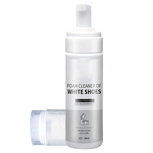 YTGOCN Schuh reiniger | 200 ml Reiniger Mit Bürste | Fleckenentferner Für Sneaker Sportler Frauen Diverse Textilien Zuhause Reisen Wohnheim von YTGOCN