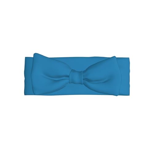 YTUOPWE Baby-Stirnband mit saphirblauem Bild – weiches, hautfreundliches und dehnbares Polyester-Stirnband für Kleinkinder von 0–6 Monaten von YTUOPWE