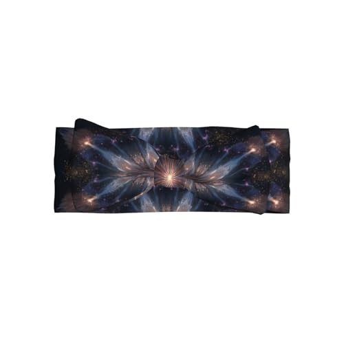 YTUOPWE Feuerwerk Sterne Bild Baby Schleife Stirnband – weiches, hautfreundliches und dehnbares Polyester-Stirnband für Säuglinge 0–6 Monate von YTUOPWE