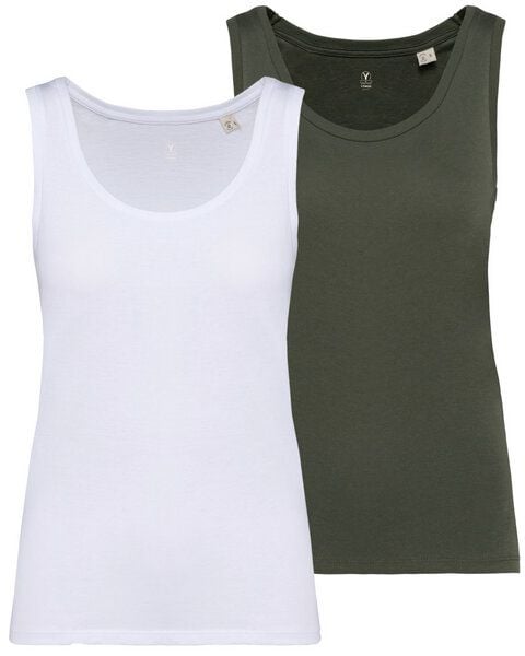 YTWOO 2er Pack Damen Tank Top aus 100% Bio-Baumwolle YTWOO 2er Pack Damen Tank Top aus 100% Bio-Baumwolle von YTWOO