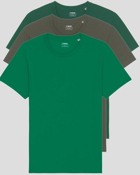 YTWOO 3er Pack Basic Unisex T-Shirt aus Bio Baumwolle | viele Farbkombinationen | Fair Trade | Nachhaltig YTWOO 3er Pack Basic Unisex T-Shirt aus Bio Baumwolle | viele Farbkombinationen | Fair Trade | Nachhaltig von YTWOO
