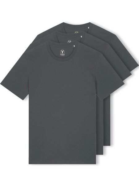 YTWOO 3er Pack Iconic Basic Unisex T-Shirt aus 100% Biobaumwolle|Essential Farben|Fair|Nachhaltig von YTWOO