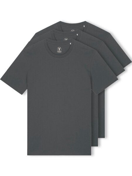 YTWOO 3er Pack Iconic Basic Unisex T-Shirt aus 100% Biobaumwolle|Essential Farben|Fair|Nachhaltig von YTWOO
