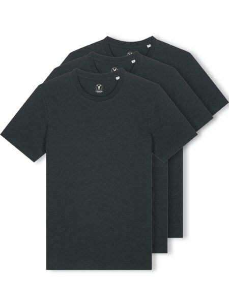 YTWOO 3er Pack Iconic Basic Unisex T-Shirt aus 100% Biobaumwolle|Essential Farben|Fair|Nachhaltig von YTWOO