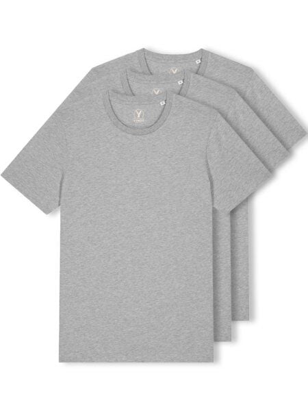 YTWOO 3er Pack Iconic Basic Unisex T-Shirt aus 100% Biobaumwolle|Essential Farben|Fair|Nachhaltig von YTWOO
