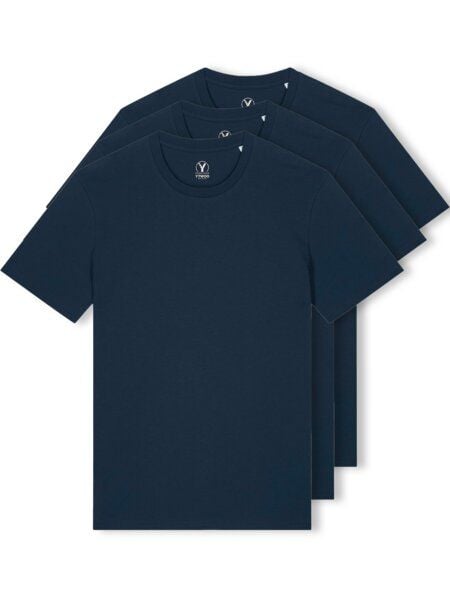 YTWOO 3er Pack Iconic Basic Unisex T-Shirt aus 100% Biobaumwolle|Essential Farben|Fair|Nachhaltig von YTWOO