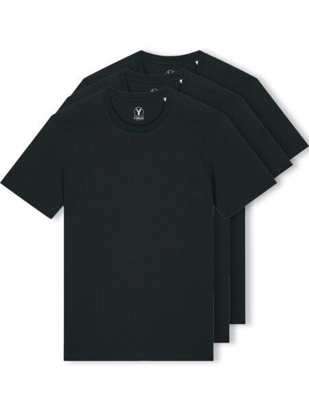 YTWOO 3er Pack Iconic Basic Unisex T-Shirt aus 100% Biobaumwolle|Essential Farben|Fair|Nachhaltig von YTWOO