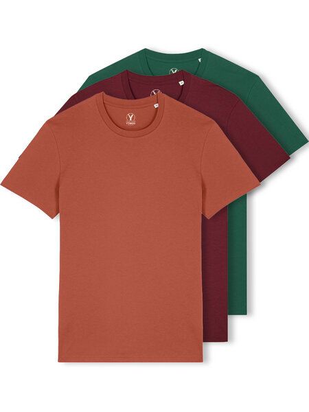 YTWOO 3er Pack Iconic Basic Unisex T-Shirt aus 100% Biobaumwolle| Viele Farbkombinatioben|Fair|Nachhaltig von YTWOO