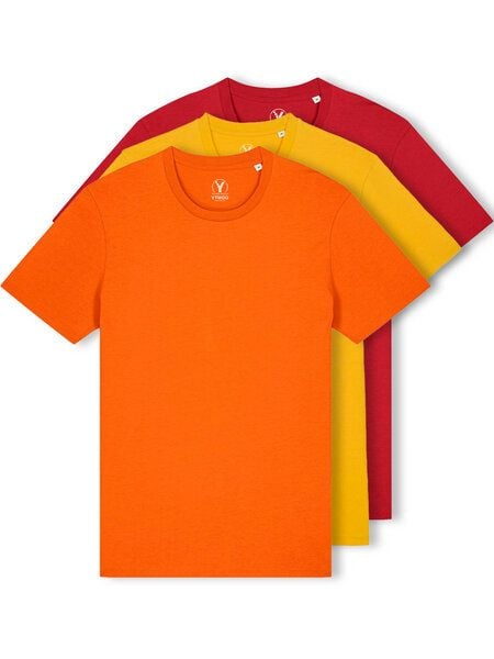 YTWOO 3er Pack Iconic Basic Unisex T-Shirt aus 100% Biobaumwolle| Viele Farbkombinatioben|Fair|Nachhaltig von YTWOO