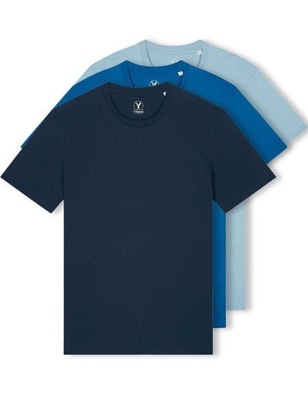 YTWOO 3er Pack Iconic Basic Unisex T-Shirt aus 100% Biobaumwolle| Viele Farbkombinatioben|Fair|Nachhaltig von YTWOO