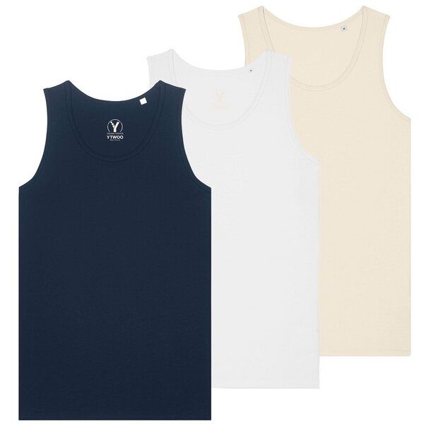 YTWOO 3x Regular Herren Tanktop von YTWOO
