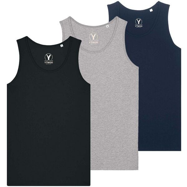 YTWOO 3x Regular Herren Tanktop von YTWOO