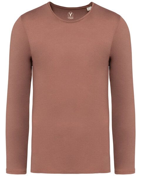 YTWOO Ausgewaschenes Herren Langarmshirt aus Bio-Baumwolle - Made in Portugal von YTWOO