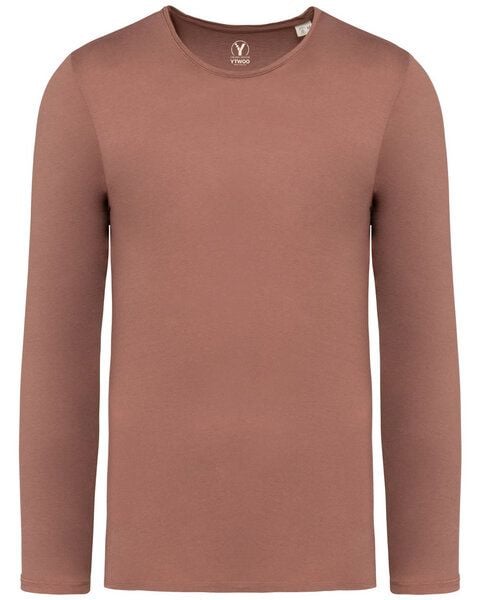 YTWOO Ausgewaschenes Herren Langarmshirt aus Bio-Baumwolle - Made in Portugal von YTWOO
