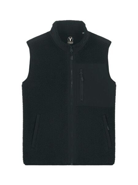 YTWOO Baisc Unisex Sherpaweste aus 100% Recyceltem Polyester von YTWOO