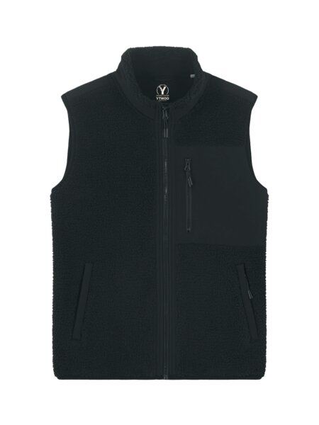 YTWOO Baisc Unisex Sherpaweste aus 100% Recyceltem Polyester von YTWOO