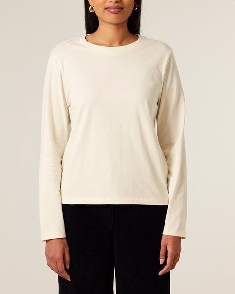 YTWOO Basic Damen Langarmshirt aus 100% Biobaumwolle von YTWOO