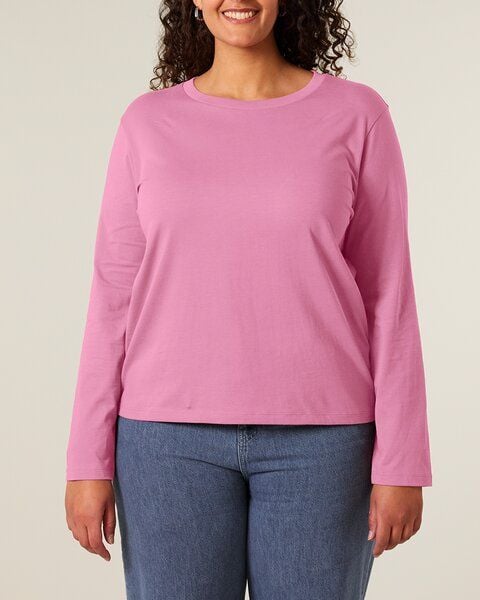 YTWOO Basic Damen Langarmshirt aus 100% Biobaumwolle von YTWOO