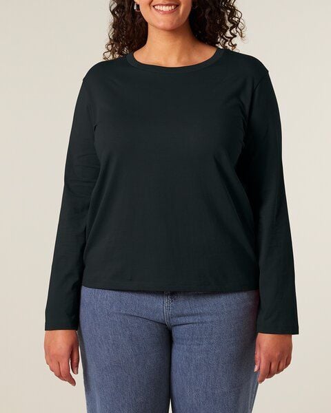 YTWOO Basic Damen Langarmshirt aus 100% Biobaumwolle von YTWOO