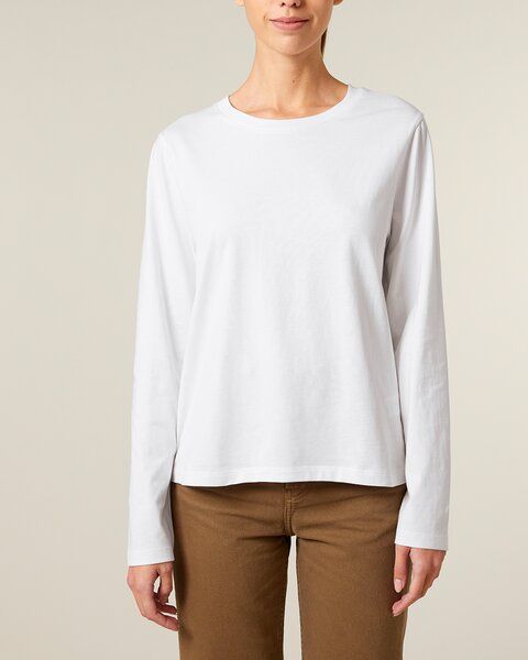 YTWOO Basic Damen Langarmshirt aus 100% Biobaumwolle von YTWOO