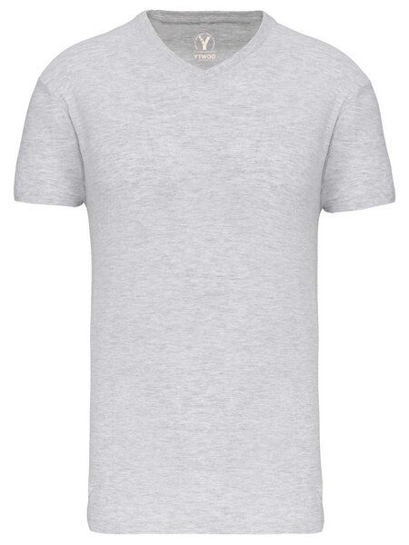 YTWOO Basic Herren T-Shirt mit V-Ausschnitt aus Bio-Baumwolle von YTWOO