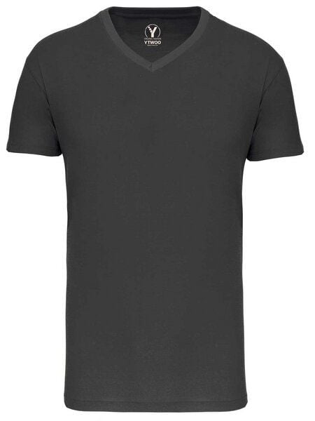 YTWOO Basic Herren T-Shirt mit V-Ausschnitt aus Bio-Baumwolle von YTWOO