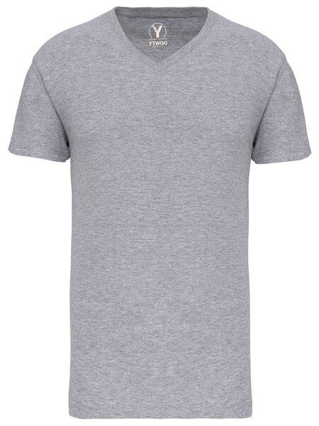 YTWOO Basic Herren T-Shirt mit V-Ausschnitt aus Bio-Baumwolle von YTWOO