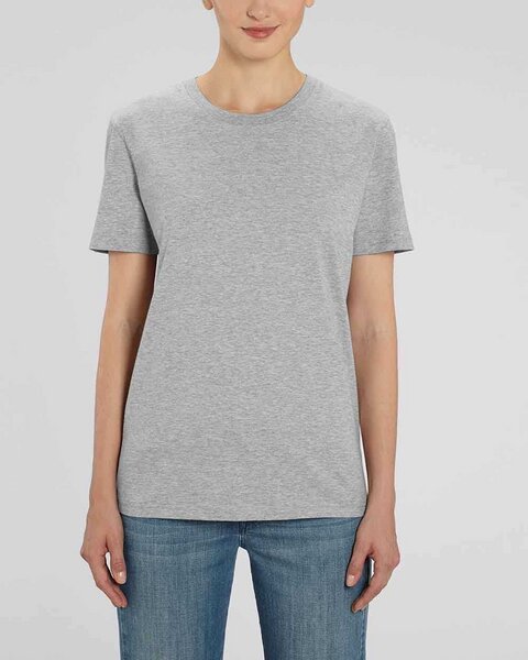 YTWOO Basic T-Shirt, Damen/Herren, 11 Farben meliert, schwerere Bio-Baumwolle von YTWOO