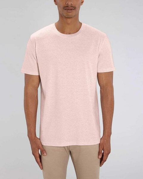 YTWOO Basic T-Shirt, Damen/Herren, 11 Farben meliert, schwerere Bio-Baumwolle von YTWOO