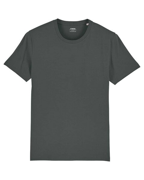 YTWOO Basic T-Shirt, Damen/Herren, Unisex, schwerere Bio-Baumwolle 180 g/m2 von YTWOO