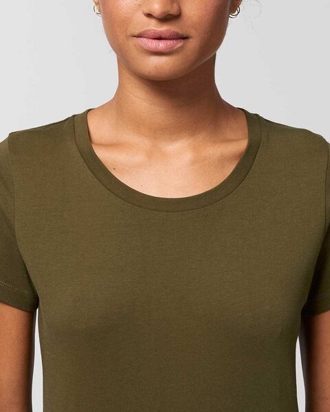 YTWOO Basic T-Shirt Damen, Bio-Baumwolle, enganliegend, 16 Farben, XS-2XL von YTWOO