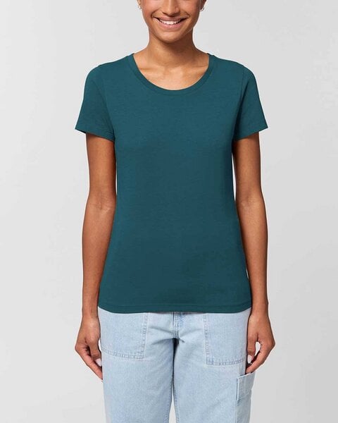 YTWOO Basic T-Shirt Damen, Bio-Baumwolle, enganliegend, 16 Farben, XS-2XL von YTWOO