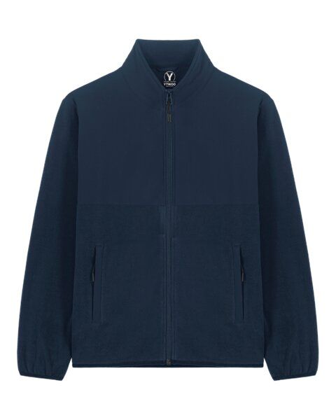 YTWOO Basic Unisex Fleece Jacke aus 100% recyceltem Polyester von YTWOO