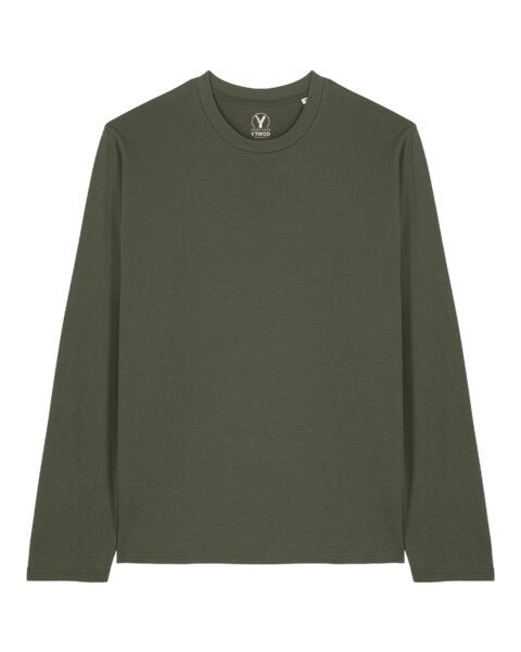 YTWOO Basic Unisex Langarmshirt aus 100% Biobaumwolle von YTWOO